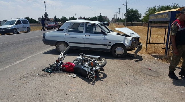 Şanlıurfa’da trafik kazası: 2 yaralı