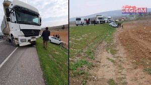 Birecik-Suruç arasında zincirleme trafik kazası