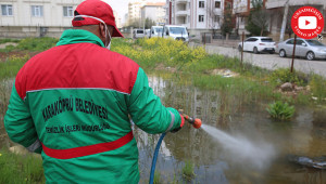 Karaköprü belediyesi'nden kapsamlı ilaçlama