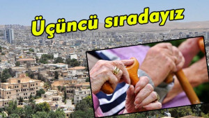 Şanlıurfa'da yaşlı nüfusu oldukça düşük