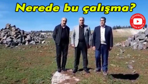 'Şehir Hastanesinin yerinde taşlar var'