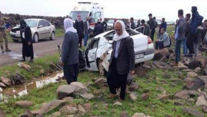 Viranşehir'de trafik kazası: 1 ölü 2 yaralı