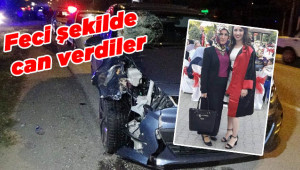 Düğüne giden anne ve kız öldü