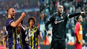 Fenerbahçe’de Vedat, Beşiktaş’ta Burak