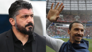 Gattuso ile Ibrahimoviç birlikte Napoli'ye