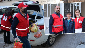 Siverek’te tartıcı çocuğun ailesine destek