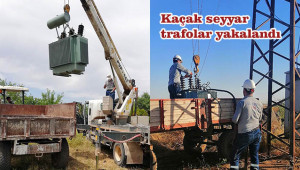 Elektrik hırsızları şaşkına çevirdi