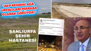 "AKP'nin Urfa'ya bakışı tez konusu"