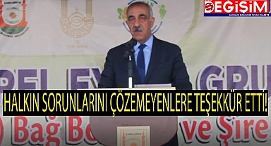 Başkan Bayık'tan kinayeli sözler!