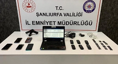 Şanlıurfa'da dolandırıcılık operasyonu; 3 tutuklama