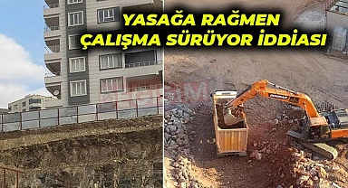 Karaköprü'de depreme rağmen inşaat sürüyor!