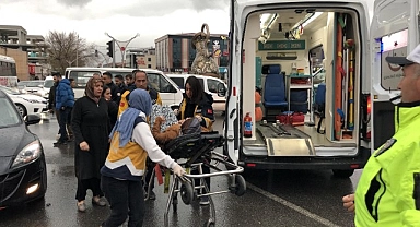 Kadın sürücüyü darp eden kişi linç edilmek istendi