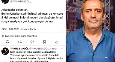 Yavuz Bingöl 8 kişinin geldiği konser hakkında ilginç yorum!