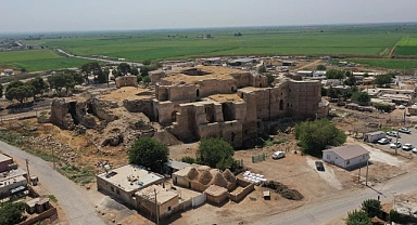 Harran Sarayı kazılarında çalışmalar hızlandırıldı