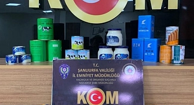 Şanlıurfa'da kaçakçılık operasyonu: 2 gözaltı