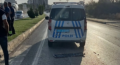 Otomobil polis aracına arkadan çarptı: 2 yaralı