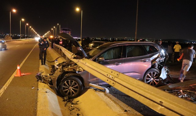 Çevre yolunda zincirleme kaza: 2 yaralı