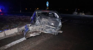 Elazığ’da iki otomobil çarpıştı: 4 yaralı