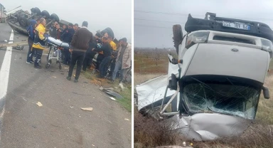 Gaziantep-Şanlıurfa otoyolunda kaza! Yaralı var