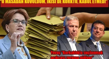 Yavaş'tan Meral Akşener'e "korkaklık" yanıtı: "Zoruma gidiyor"