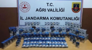 Ağrı'da 8 bin 564 paket kaçak sigara ele geçirildi