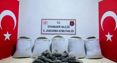 Diyarbakır’da 160 kilo esrar ele geçirildi