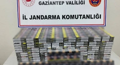 Gaziantep’te 330 bin TL’lik kaçak sigara operasyonu