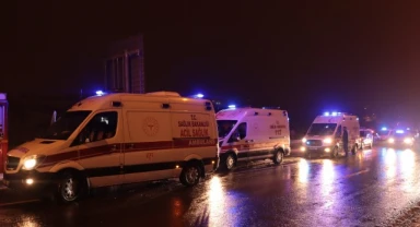 Kayseri'de zincirleme trafik kazası: 1'i ağır 5 yaralı