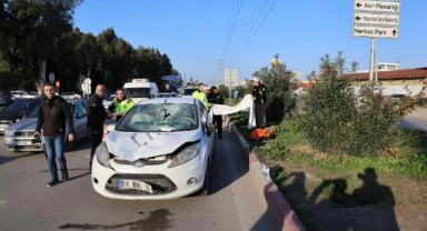 Otomobilin çarptığı yaşlı adam öldü