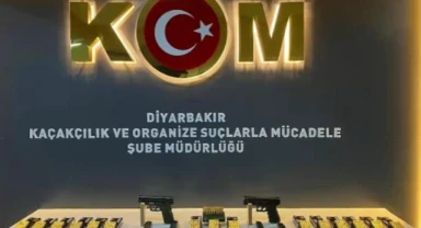 Diyarbakır'da asayiş ve kaçakçılık operasyonu: 9 tutuklama