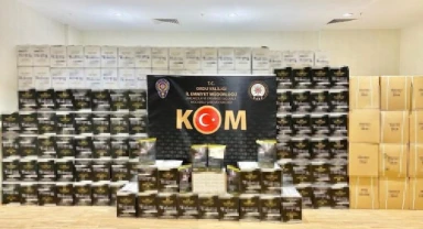 Ordu’da 1 ton kaçak tütün ve 7,5 milyon makaron ele geçirildi