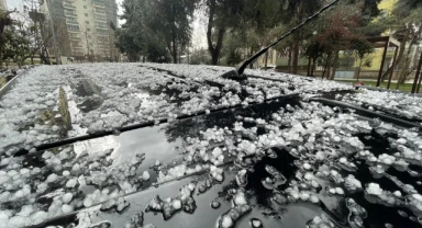 Şanlıurfa'da dolu etkili oldu