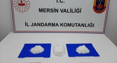 Uyuşturucu taciri 1 kilo metamfetaminle yakalandı