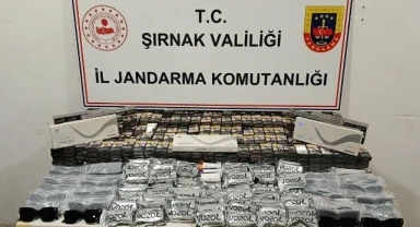 880 bin TL değerinde kaçak malzeme ele geçirildi