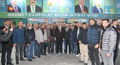 Başkan Canpolat: AK Parti demek millete hizmet demek