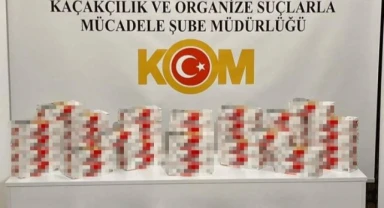 Çok sayıda sahte bandrollü makaron ele geçirildi