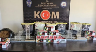 Hatay’da kaçak tütün operasyonu