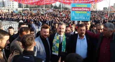 Karaköprü’de miting havasında açılış!