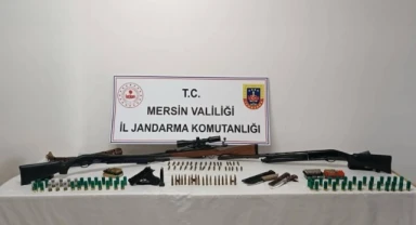 Mersin'de silah kaçakçılığı operasyonu: 1 gözaltı