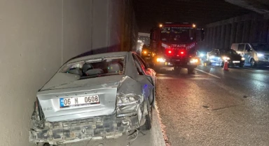 Takla atan araçta can pazarı: 9 yaralı