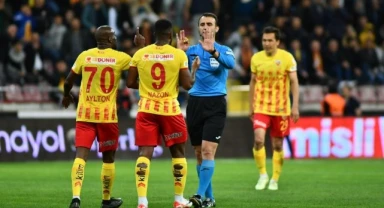 Kayserispor'un maçlarında 23 hakem düdük çaldı