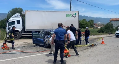 Orta refüjden karşı şeride sıçradı: 1 ölü, 1 yaralı