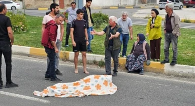 Şanlıurfa'ya gelen cezaevi otobüsünün çarptığı yaya öldü