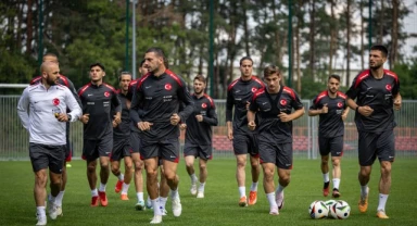  A Milli Futbol Takımı hazırlıklarını sürdürdü