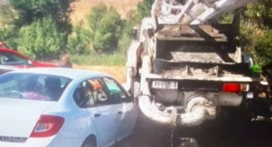 Malatya'da otomobil kamyonla çarpıştı: 6 yaralı