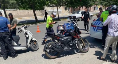 Şanlıurfa'da 601 motosiklete sıkı denetim!