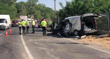 Tekirdağ'da feci iş kazası: 2 ölü, 10 yaralı