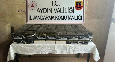 Durdurulan araçta 29 bin bandrolsüz sigara ele geçirildi