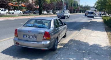 Elazığ’da tır ile otomobil çarpıştı: 1 yaralı