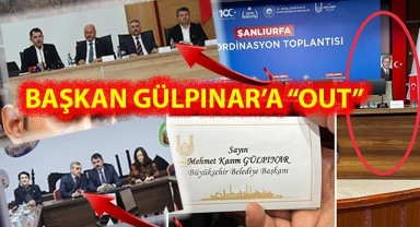 Şanlıurfa'da "koltuk krizi" Herkese var, Başkan Gülpınar'a yok